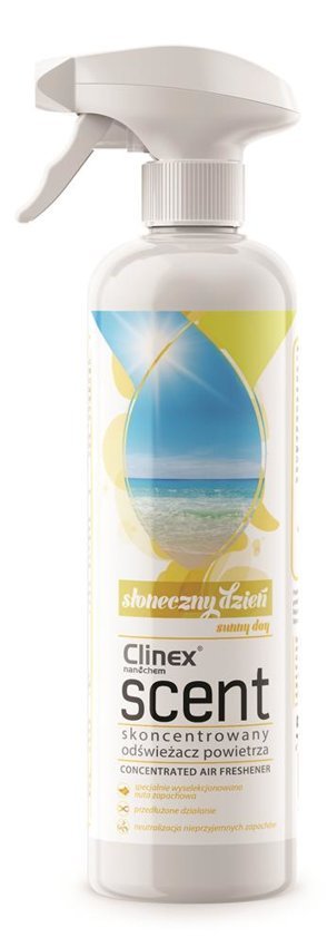 Odświeżacz Powietrza Clinex Scent Słoneczny Dzień 500Ml 77-906 Skoncentrowany