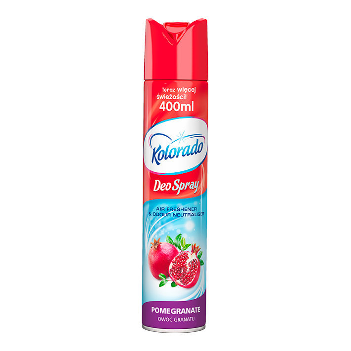 Odświeżacz Powietrza Deo Spray 400ml Owoc Granatu/Kolorado