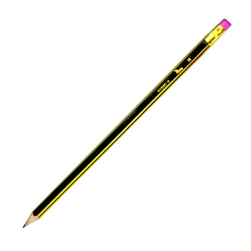 Ołówek Grafitowy Tetis KV050 2H z Gumką