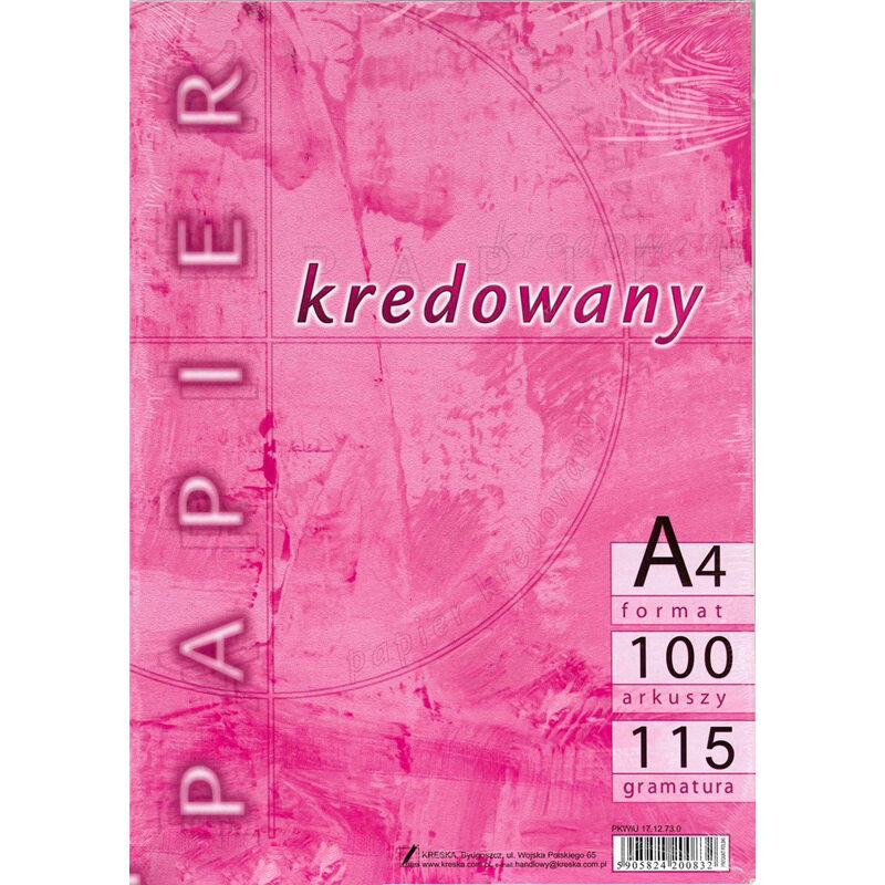 Papier Kredowany A4 115G A'100 Kreska