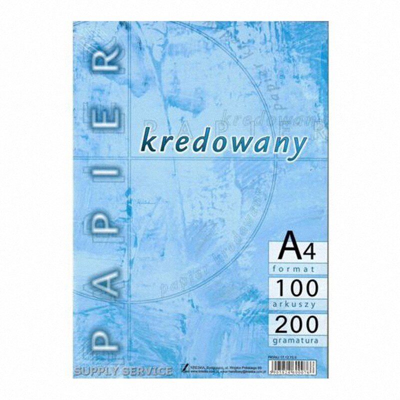 Papier Kredowany A4 200G A'100 Kreska