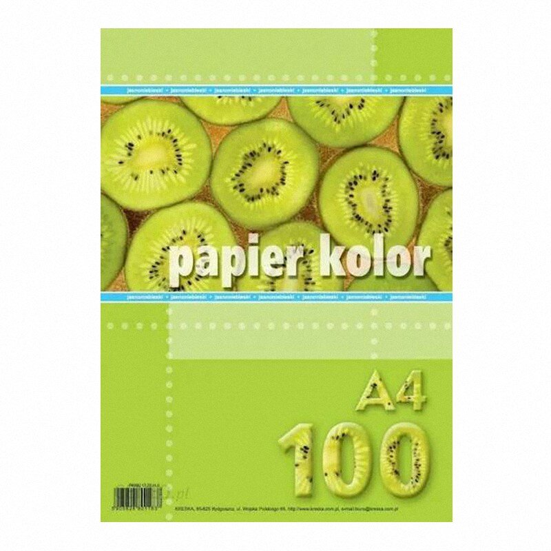 Papier Xero A4 A'100 80g Niebieski /Kreska