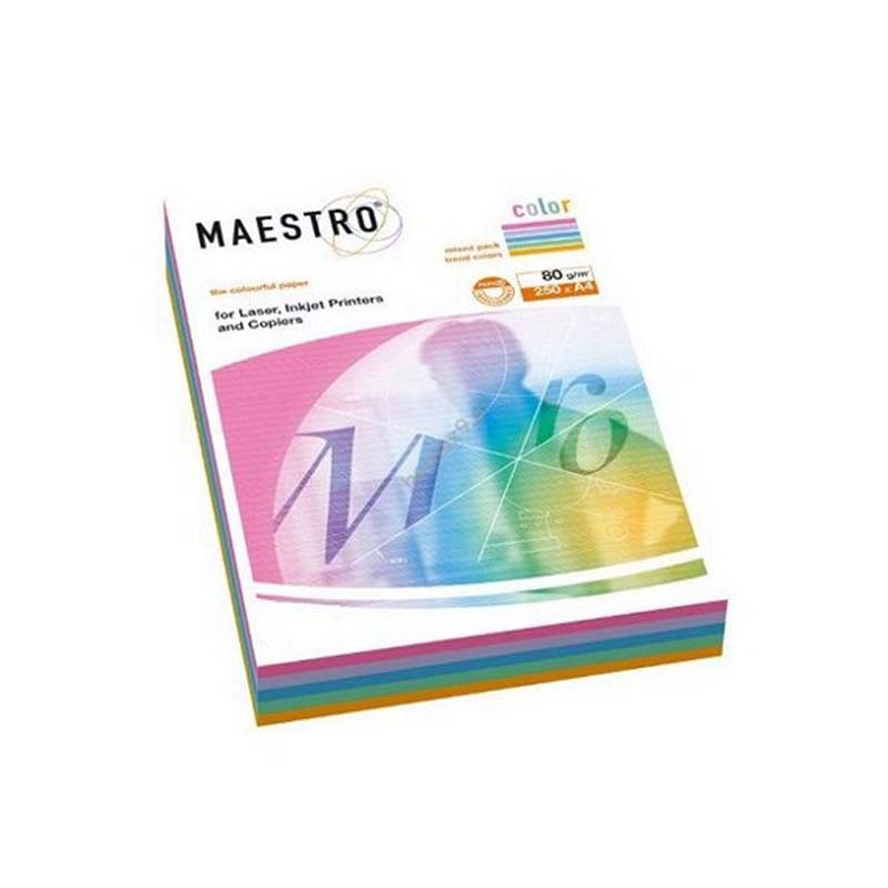 Papier Xero A4 Maestro Color Mix A'250 Trend