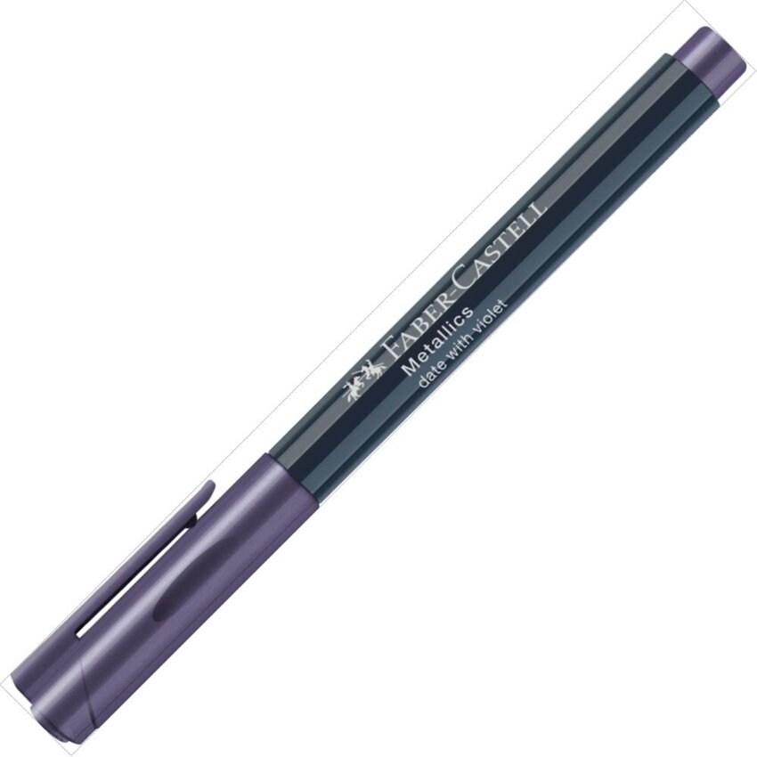 Pisak Metaliczny Metallic Fioletowy (Date With Violet) Faber-Castell