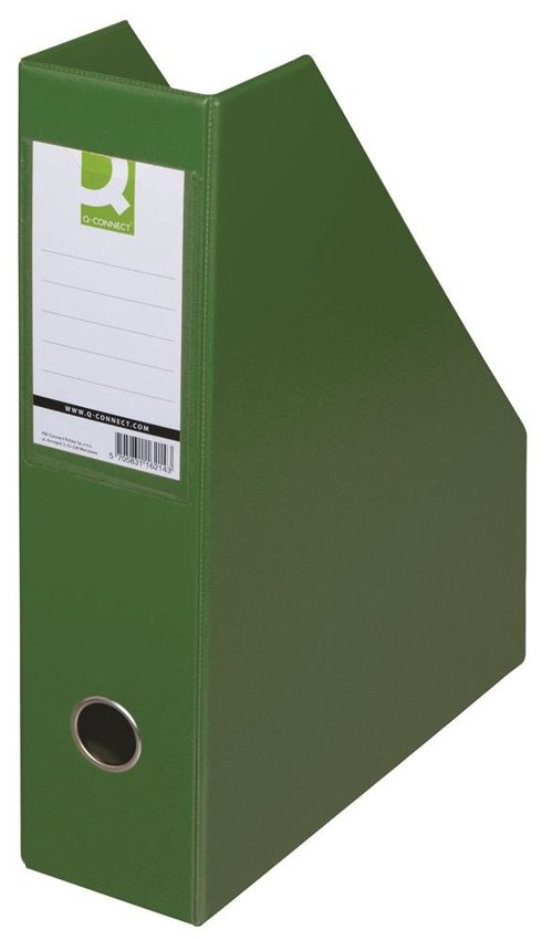 Pojemnik Na Dokumenty Q-Connect PVC A4/76 Zielony