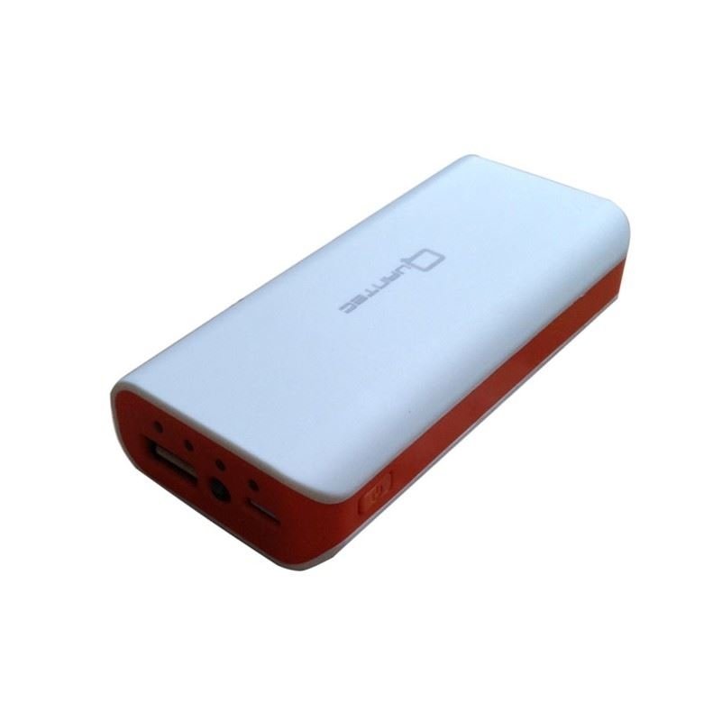 Power Bank 4000mah Biało-Pomarańczowy /Quantec