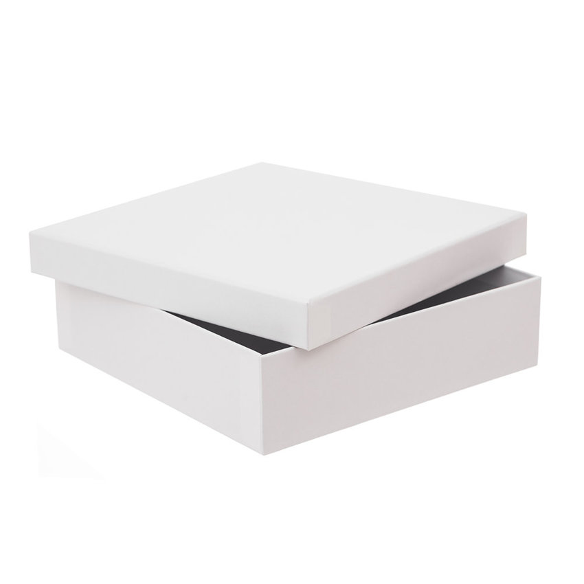 Pudełko Tekturowe 23,5x23,5x6,5cm [DPBO-032] Białe /DpCraft