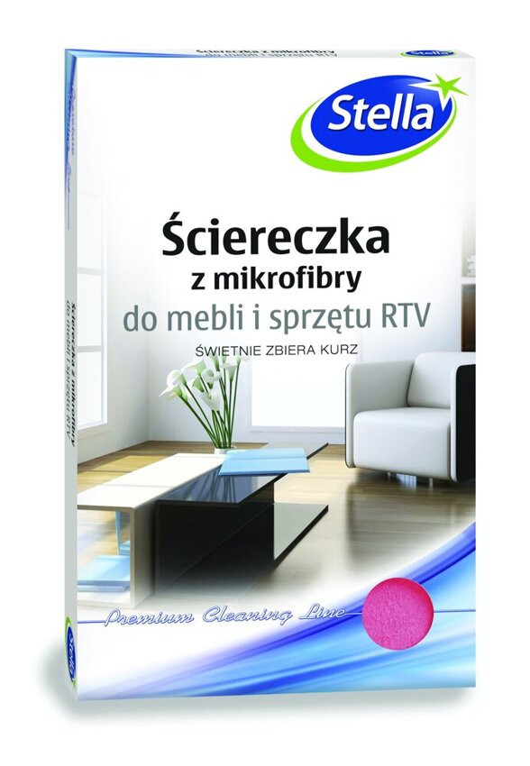 Ścierka Mikrofibra Do Mebli I RTV /  Stella
