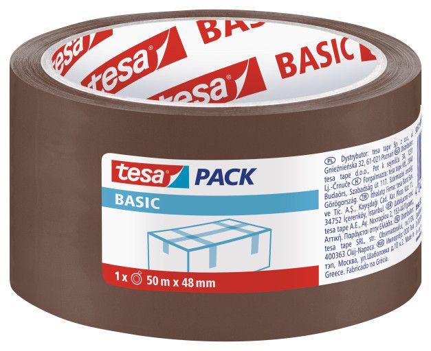 Taśma Pakowa Tesapack Basic 50M X 48Mm Brązowa