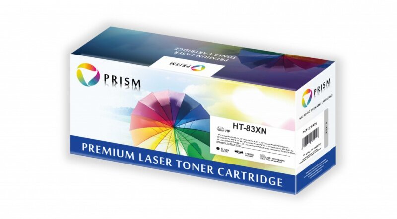 Toner do HP 83X CF283X CRG-737 Lj M225/M201 Black /Prism