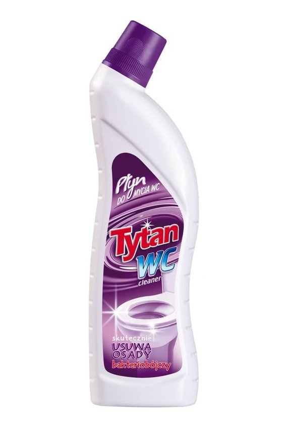 Tytan Płyn do WC 700ml Fioletowy