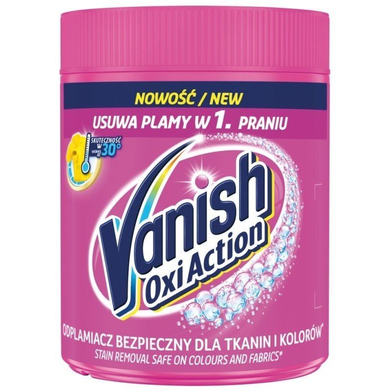 Vanish Oxi Action Proszek 470g Pink Color