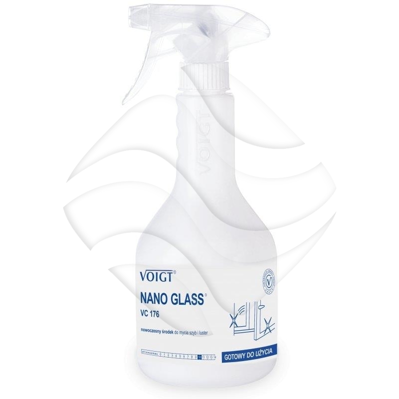 Voigt Nano Glass VC176 Płyn do Mycia Szyb 600ml Rozpylacz