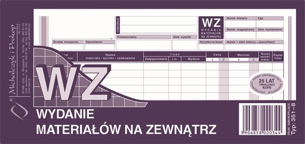 WZ 1/3 A4 Wielok. Poziom 351-8 /MiP