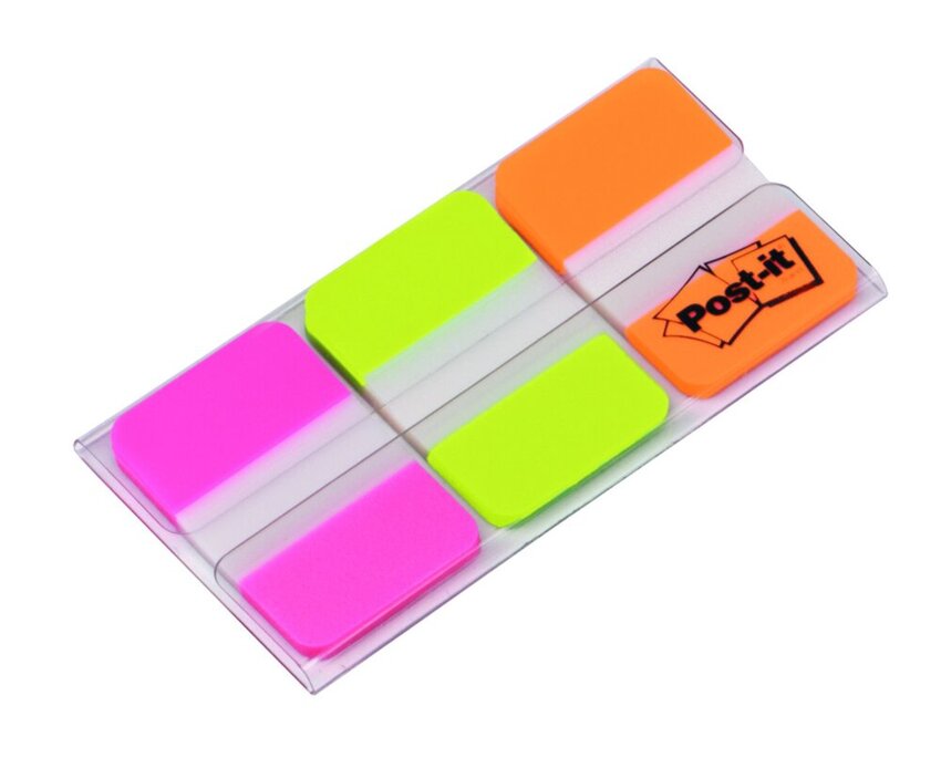 Zakładki Indeksujące Post-It Do Archiwizacji (686-Pgoeu) Pp Silne 38X25Mm 3X22 Kart. Mix Kolorów