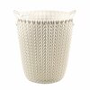 Kosz Na Papier 7L Knit Kremowy / Curver 230093